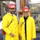The Crown Prince and Crown Princess at INEOS, Rafnes in Bamble (Photo: Rolf Grindal, Bamble kommune)